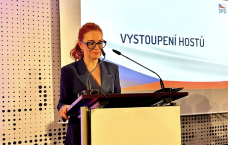 Zuzana Majerová na celostátní konferenci SPD